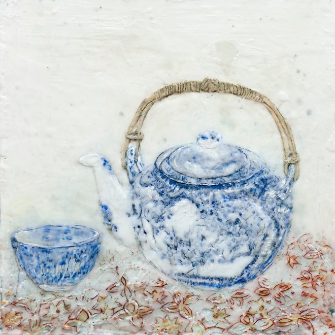 Stilleben Teekanne 1