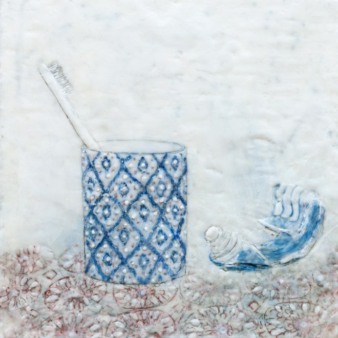 Stilleben Zähneputzen